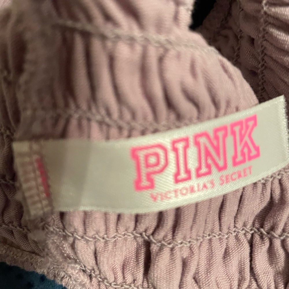 2 for $10 PINK’s Victoria Secret pink and black strappy bralettes M - Picture 4 of 8